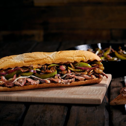 Planked Cheesesteak