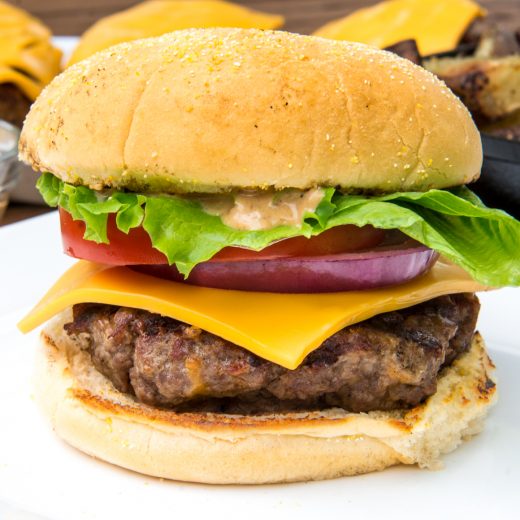 Tequila Burgers & Chipotle Mayo