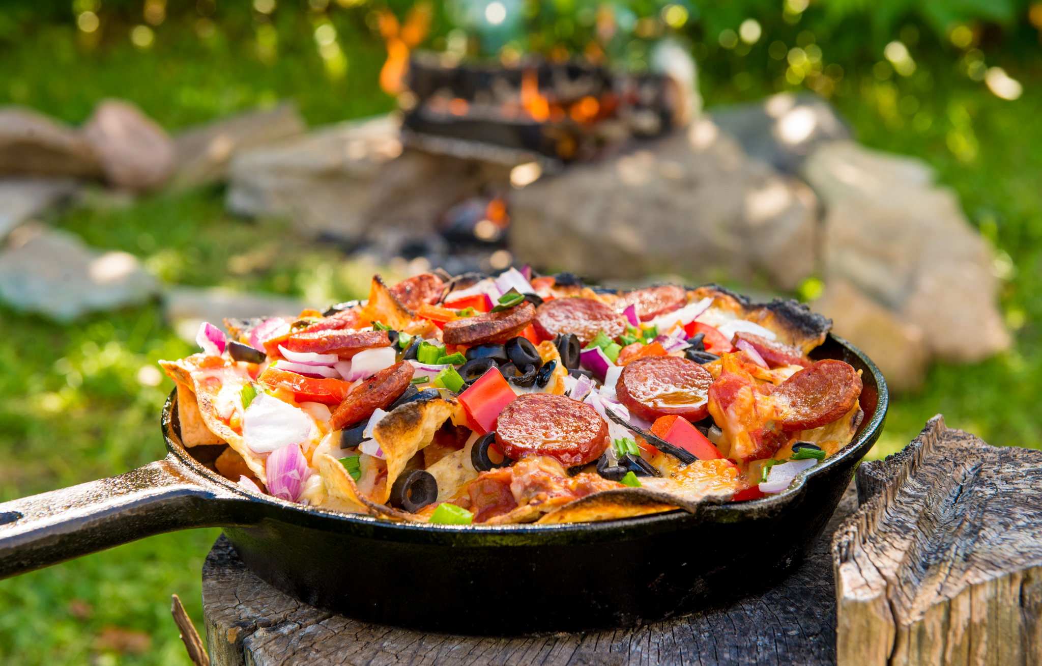 Campfire Nachos