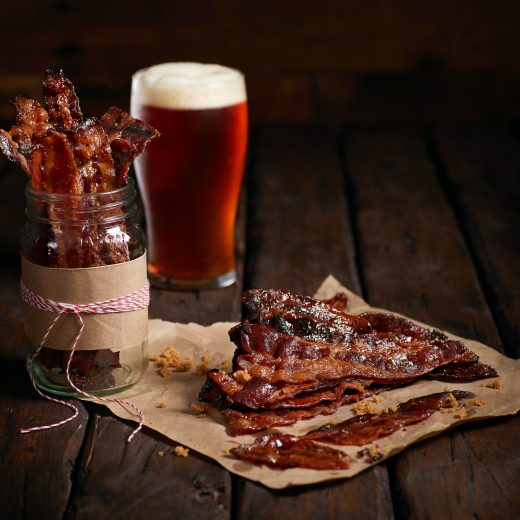 Beer-Candied Bacon