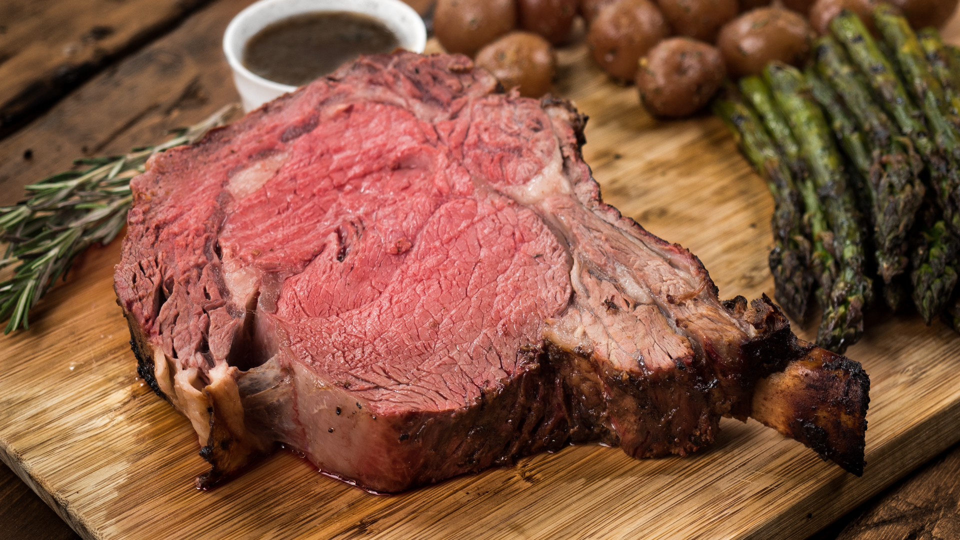 Oak Smoked Prime Rib