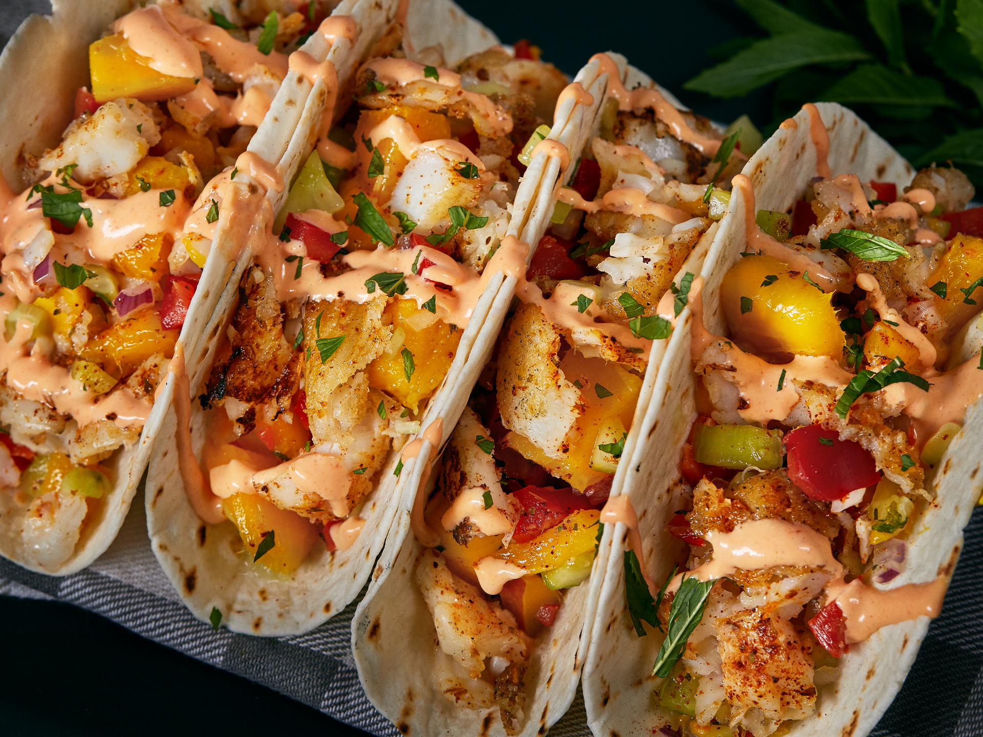 Mango Fish Tacos