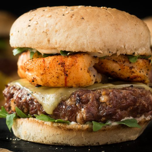 Surf N' Turf Burgers