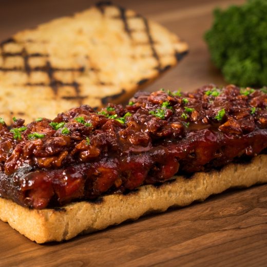 Giant Smoked Rib Sandwich with Chipotle Maple Jam
