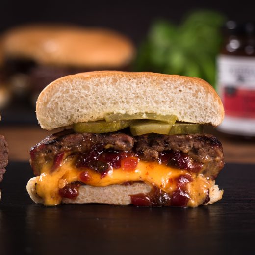 Bacon Jam Juicy Lucy Burgers