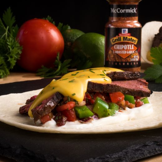 Caveman Steak Tacos with Chipotle Salsa