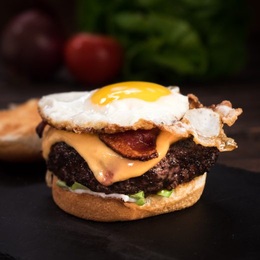 Coffee Rubbed Burgers