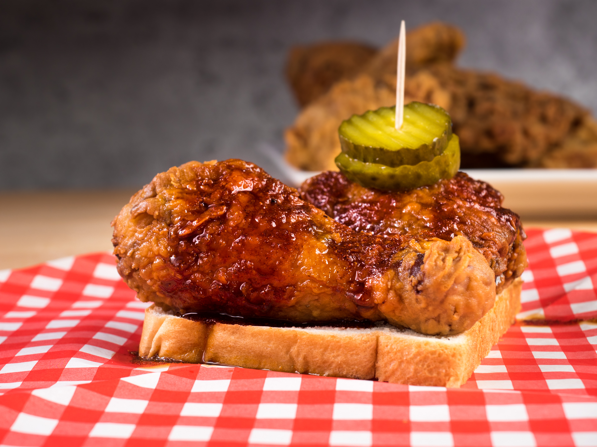 Crispy Smoked Chicken with Nashville-Style Hot Sauce - GRILLED