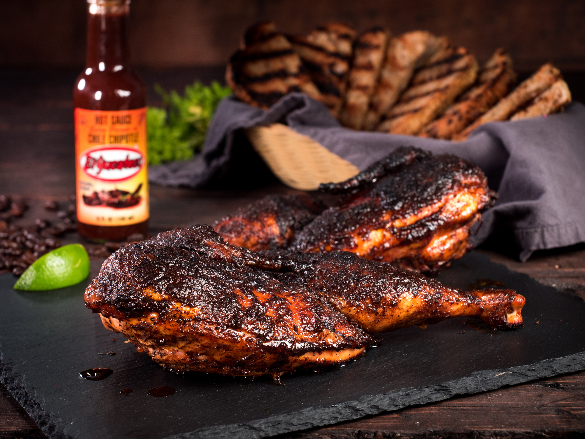 Chipotle Coffee Roasted Butter Bird - GRILLED