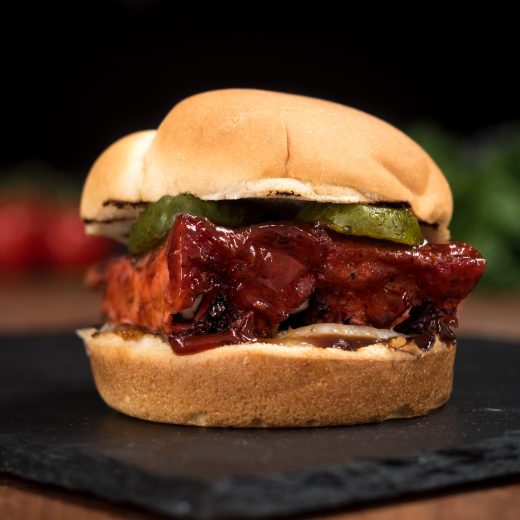 Honey BBQ Ribs Sandwich