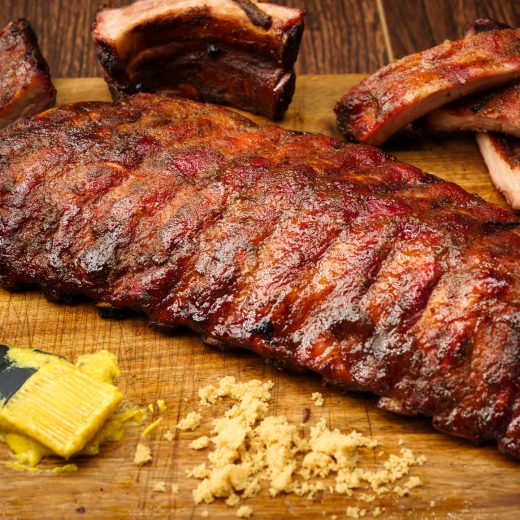 Brown Sugar Hot Mustard Baby Back Ribs