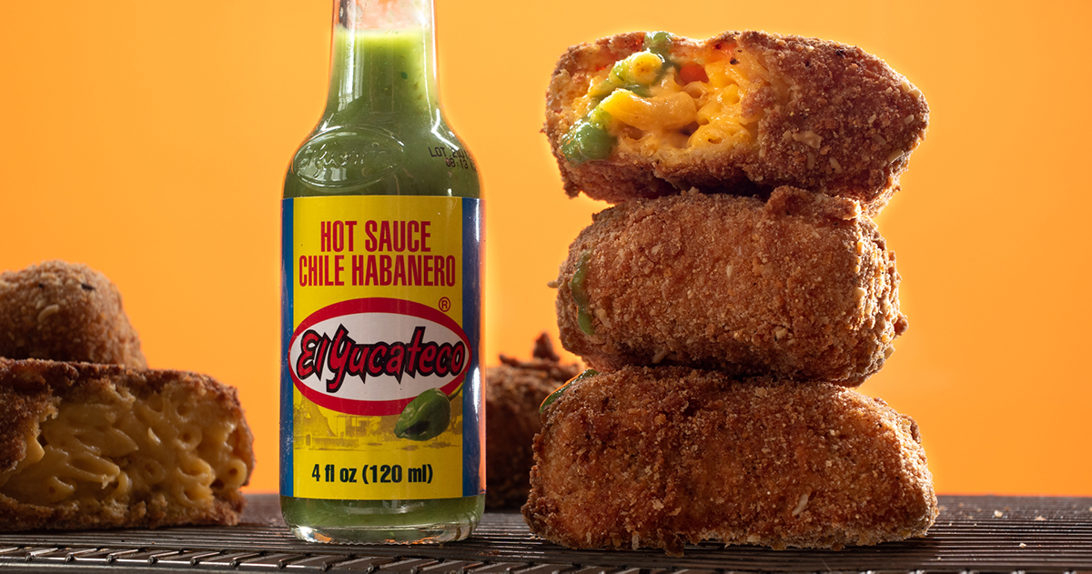 Fried Mac and Cheese Balls - GRILLED