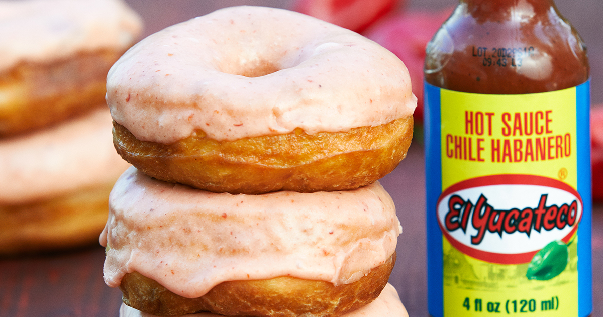 Red Habanero Donuts - GRILLED