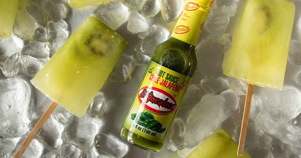 Kiwi Jalapeno Popsicles - GRILLED