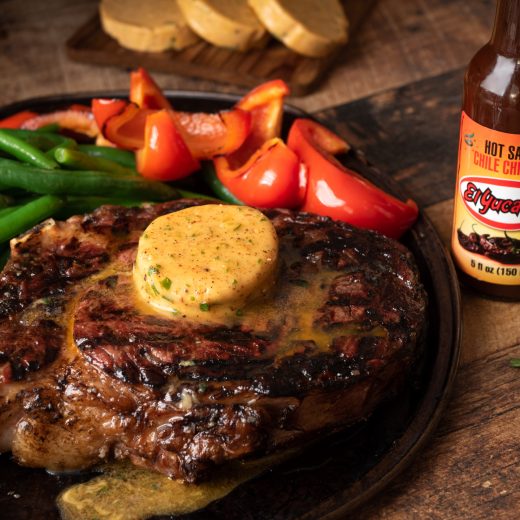 Ribeye Steak with Chipotle Compound Butter