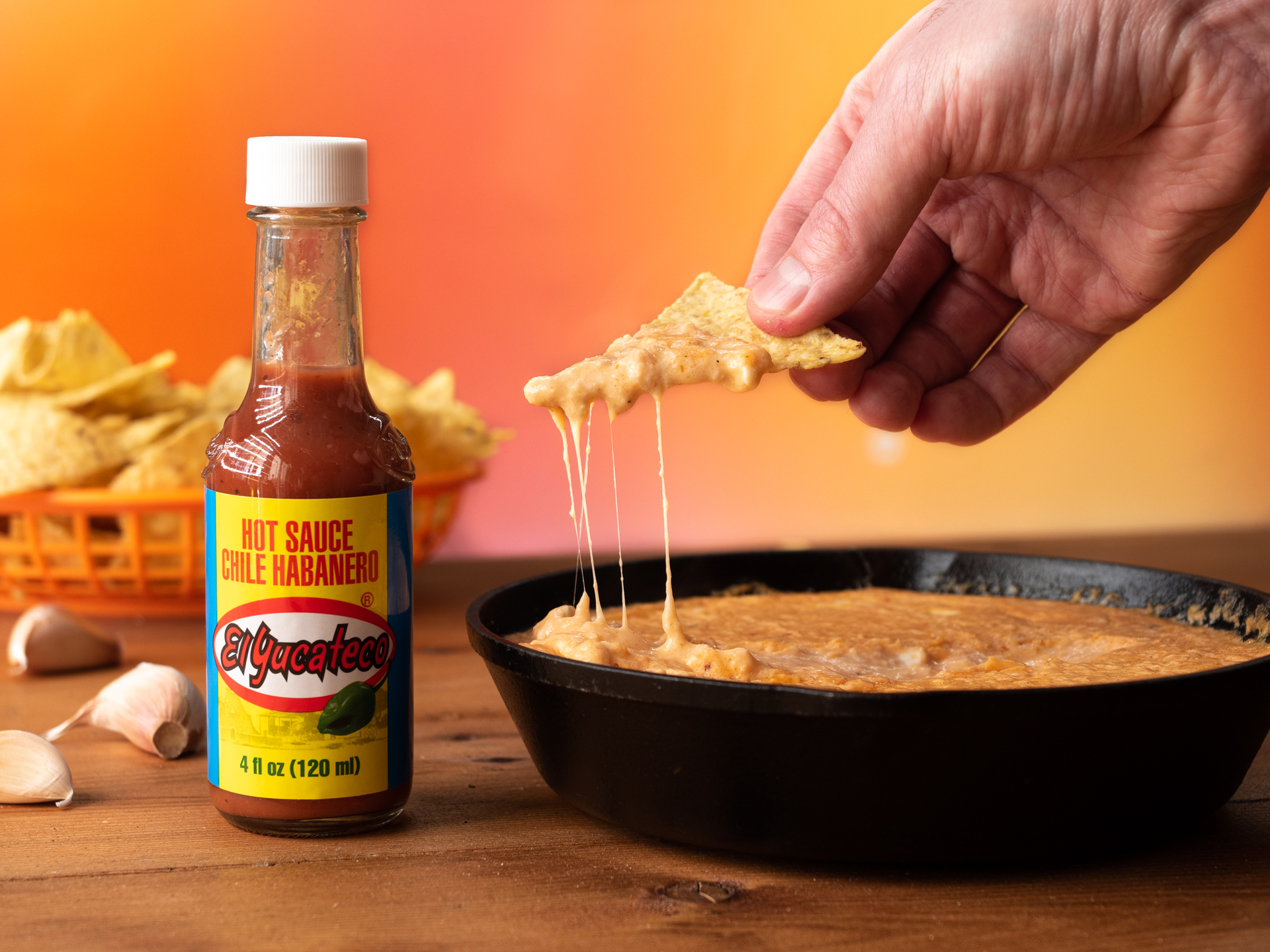 Habanero Beer Cheese Dip - GRILLED