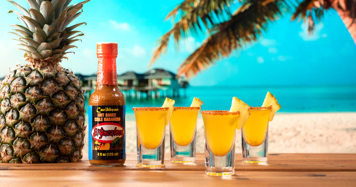 Pineapple Habanero Shots - GRILLED