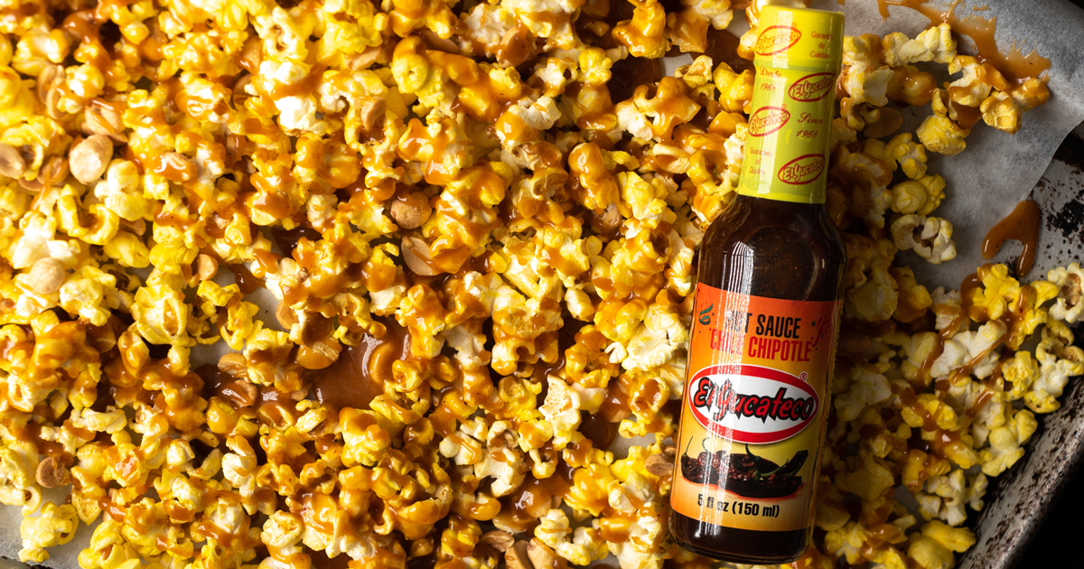 Chipotle Caramel Popcorn - GRILLED