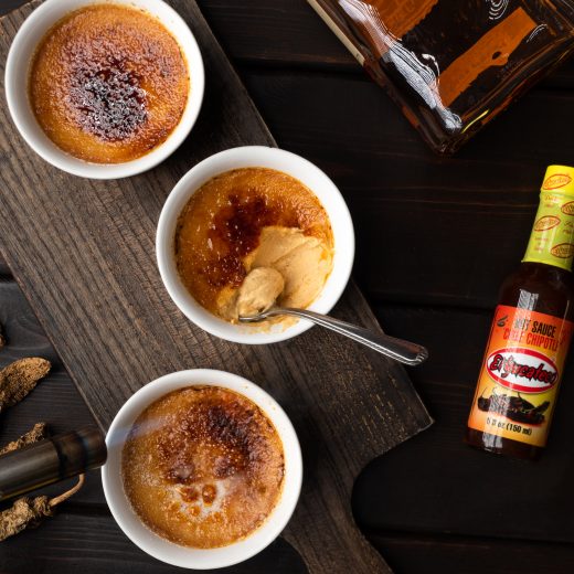 Chipotle Bourbon Crème Brûlée