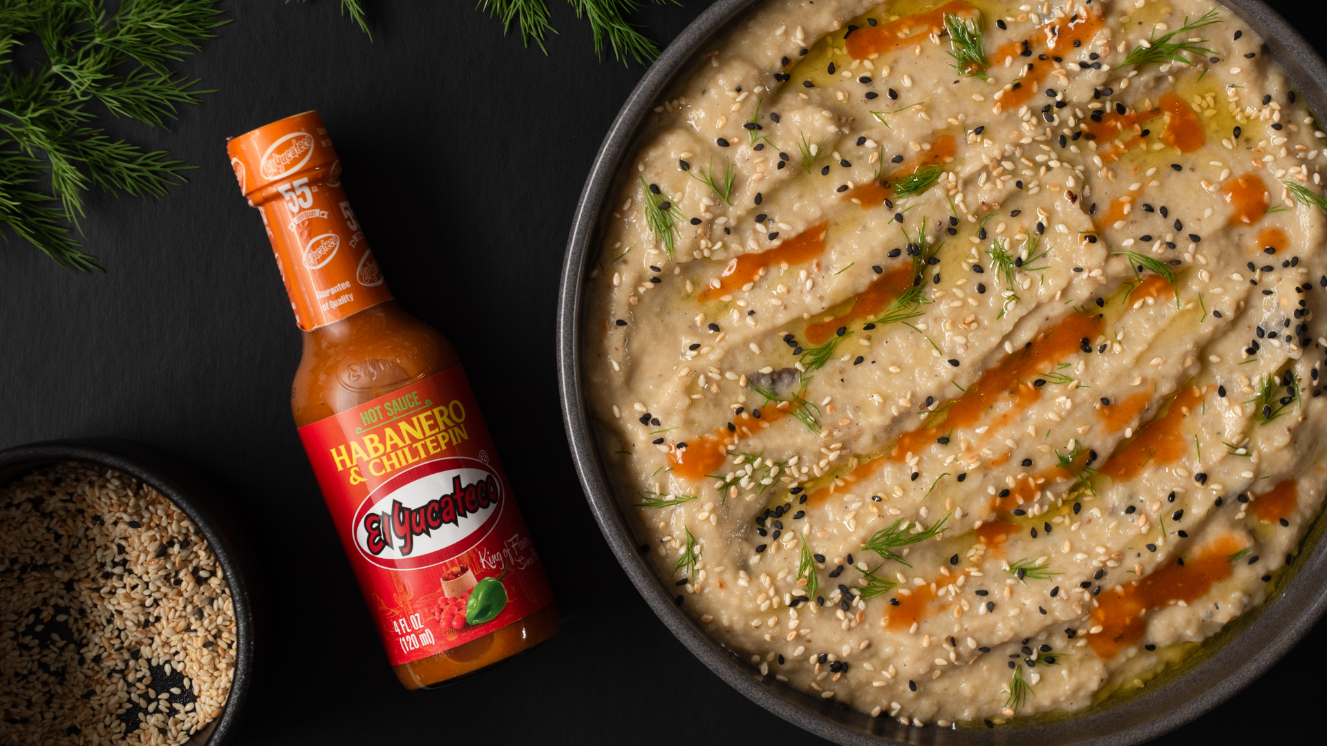 Charred Eggplants & Chiltepin Dip - GRILLED