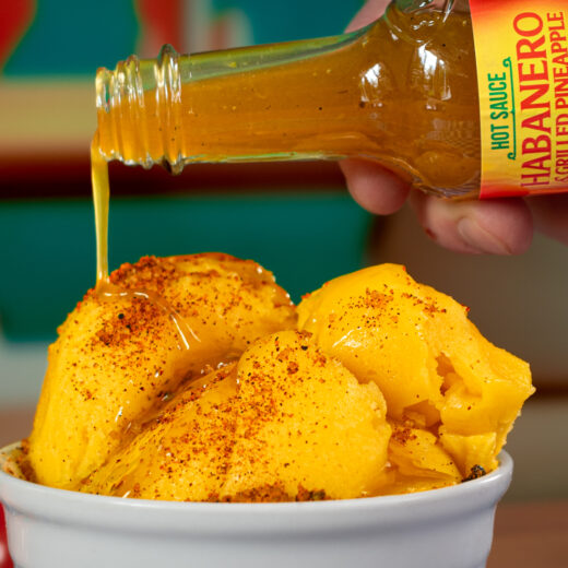 Spicy Mango Sorbet