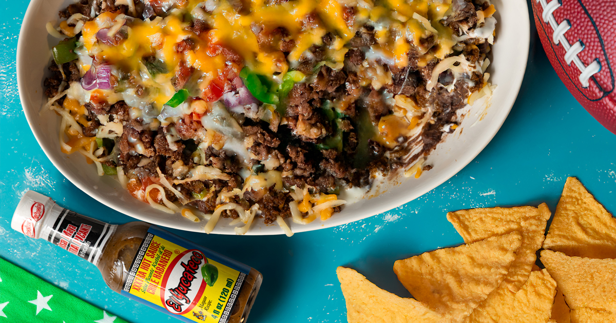 Layered Taco Dip - GRILLED